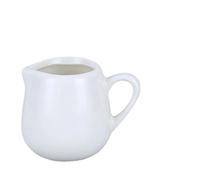 Pot à lait en céramique, 2 pièces, pichet à sucre, pot d'assaisonnement, récipient à crème, tasse, vaisselle, outils de cuisine, pichet à lait, café(White B,220ml)