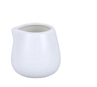 Pot à lait en céramique, 2 pièces, pichet à sucre, pot d'assaisonnement, récipient à crème, tasse, vaisselle, outils de cuisine, pichet à lait, café(White A,220ml)