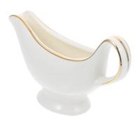 Pot à Lait en Céramique Blanc, Petite Tasse à Café pour Eau
