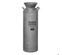 Pot à lait métal gris H62cm