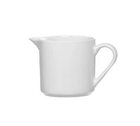 Pot à lait série Bianco en porcelaine blanche diamètre 8cm 180ml