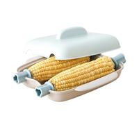 Pot à maïs portable - Pot à vapeur pour micro-ondes de 28 cm, panier pour cuisson, poignée de couvercle, à vapeur facile pour la préparation des repas dans la cuisine