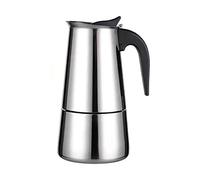 Pot à Moka 100 Ml 2 Tasses, Cafetière En Acier Inoxydable, Cafetière Italienne, Percolateur De Café Classique, Cafetière à Moka Pour les Amateurs De Café à la Maison Et Au Camping