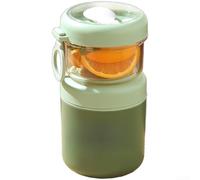 Pot à petit-déjeuner isotherme 860 ml en acier inoxydable 304 (vert) | Doublure intérieure en acier inoxydable 304, facile à nettoyer, durable, sans danger pour les aliments