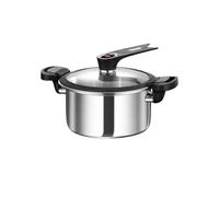 Pot à pression - Acier inoxydable robuste, appareil de cuisson sous pression de cuisine, outil ďe distribution rapide đe la chaleur, pot d́e préparation d̄e repas durable | Récipient dé cuisson pour u