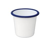 Olympia Tasse à sauce DC383 émaillée Blanc/bleu