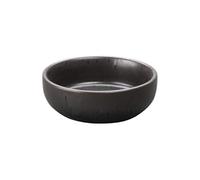 Olympia Pot à sauce Fusion 80x27(H)mm 85 ml/3 oz (lot de 12), noir/charbon, petit plat à tremper, bol à condiments, DR096