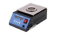 Pot à souder, Soldering Pan Pot Temperature Adjustable Stainless Steel Stove Tin Oven Melting Bath 250W 30 400 Degree Centigrade Desoldering For,pour le soudage et le brasage