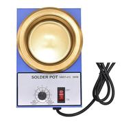 Pot à Soudure 41C, Bain à Souder 300W avec Plaque en Acier Inoxydable, Capacité 1500g pour Étain et Soudure Électroniques - Creuset Professionnel pour PCB, SMD, Fils et Projets DIY,100w