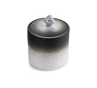 Pot a sucre Boîte à thé en porcelaine de style antique, surface émaillée au four mat, récipients de stockage de thé en céramique avec couvercle hermétique, récipient de stockage des aliments for thé,