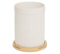 Pot à ustensiles céramique blanc - 5 five simply smart