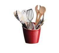 Emile Henry Eh340218 Pot à Ustensiles Céramique Rouge Grand Cru 14 X 14 X 16 cm