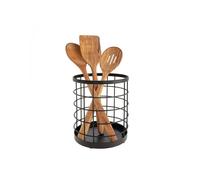 Support iDesign Austin pour Ustensiles de Cuisine Black (15,2 x 17,8 cm)
