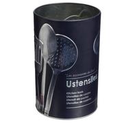 Pot à ustensiles métal ""Black Edition"" noir - 5five