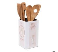 Pot à ustensiles Signature creme 4 ustensiles - 5 five simply smart
