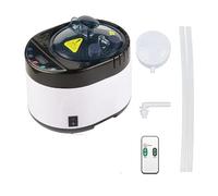 Pot à vapeur électrique avec générateur de Sauna, nouveau Style 4L 2000W, thérapie SPA domestique for le chauffage(Black-White)