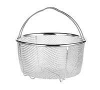 Pot à Vapeur, Poignée Antirouille, Panier à Vapeur en Maille Facile à Nettoyer pour la Cuisine (18CM)
