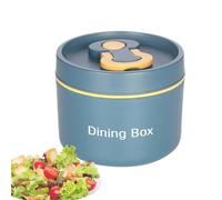 Pot alimentaire isolé, récipient alimentaire isolé,Pot à déjeuner chaud thermique avec cuillère - Boîte à déjeuner portative de grande capacité, récipient de collation étanche pour et adultes