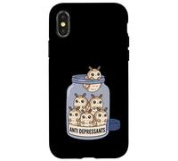 Pot Anti-Mites Amusant pour garçons et Filles Coque pour iPhone X/XS