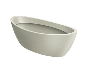 Pot Aria Ovale Sable 60 x 28 x 20 cm