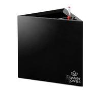 Pot auto-irrigant - Indoor Discount - Triangle - Noir - 14cm - Flower Lover