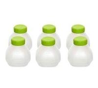 SEB Bouteilles yaourt à boire Delices pour yaourtière XF102000 – 6 pièces + goupillon