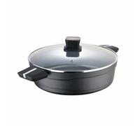 Pot avec couvercle en verre San Ignacio Bistro SG6427 Matte back Cast aluminium Drop