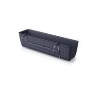 Pot avec crochets Prosperplast Ratolla Case DRL600PW-S433 - Couleur anthracite