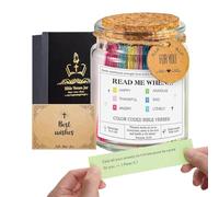 Pot avec Versets Bibliques | Cartes D'Écriture Pour Émotions Positives | Boîte De Versets Bibliques Pour Confirmation,Pour Femmes Parents Adultes Famille Amis Collègues Prêtres Soeurs