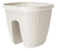 Pot balustrade Casa mesh 30 - Blanc - 30x30cm