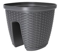 Pot balustrade Casa mesh 30 - Granit - 30x30cm