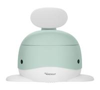 Kindsgut Pot pour bébé, Design de Baleine adapté aux Enfants et Couleurs discrètes, Toilette Enfant pour l'apprentissage de la propreté, aquamarine