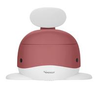 Kindsgut Pot pour bébé, Design de Baleine adapté aux Enfants et Couleurs discrètes, Toilette Enfant pour l'apprentissage de la propreté, rose foncé