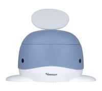 Kindsgut Pot pour bébé, Design de Baleine adapté aux Enfants et Couleurs discrètes, Toilette Enfant pour l'apprentissage de la propreté, bleu-gris