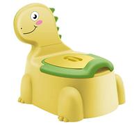 Pot Bebe Toilette Enfant pour Garcon Bébé Petit WC Toilettes Fauteuil Apprentissage Proprete Enfants Fille Pipi Chambre Pots Siege Dapprentissage Animaux Dino Chaise Couvercle Antiderapant Jaune