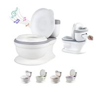 Pot Bébé Toilette Musical Pour Apprentissage De La Propreté - Toilette Bebe & Enfant - Confortable Anti Dérapant Avec Bruit De Chasse & Musique - Pot Amovible - Rehausseur Toilette Reducteur Toilette
