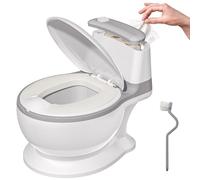 Pot bebe toilette, pot enfant,pot de bébé pour garçons et filles, pot réaliste avec lingettes de rangement, protection anti-éclaboussures, bol amovible