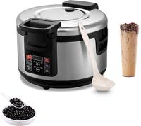 Pot Boba Automatique,Pot De Perle Entièrement Automatique Commercial,1350w Cuisinière à Tapioca Perle Électrique Machine à Perles,cuiseur à Pot Boba Thé Au Lait 9l,cuiseur M, 16l