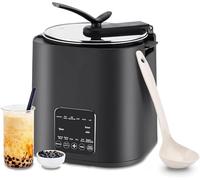 Pot Boba Automatique,Pot De Perle Entièrement Automatique Commercial,1350w Cuisinière à Tapioca Perle Électrique Machine à Perles,cuiseur à Pot Boba Thé Au Lait 9l,cuiseur M, 9l