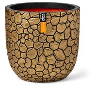 Pot boule - CAPI EUROPE - Clay NL - 35 x 34 cm - Noir/or