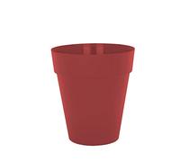Artevasi Pot De Fleurs Capri Haut - 56 Cm - Rouge Foncé Rouge