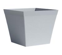 Pot carré - GARDEN ID - Green Care Impact Bleu-Gris - 39 x 33 cm - Garanti 10ans - 100% recyclé - UV/gel résistant