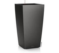 Pot carré Lechuza Premium anthracite métallisé 40 x 40 x h.75 cm
