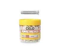 Pot cheville nylon FX 8 - Ø 8 x 40 mm - Boite de 125 - CELO - 98EXPFX G