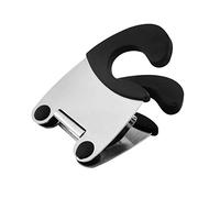 Pot Clip Holder Scoop Clamp Tong pour ustensiles de, Black | Supports de pinces à Pot en, pinces fixes pour cuillère, spatule, fourchette, accessoires de cuisine,