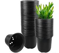 Pot compact en plastique pour jeunes plantes succulentes avec protection imperméable et structure murale respirante pour la santé des racines (A)