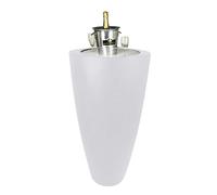 Pot Conique 3 En 1 Pot De Fleurs-Mange Debout-Seau A Champagne Dessus Polyethylene Blanc Violet