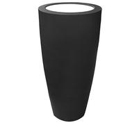 Pot Conique 3 En 1 Pot De Fleurs-Mange Debout-Seau A Champagne Dessus Polyethylene Blanc Violet