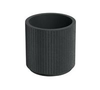 Pot Coro Rond Charbon Ø30 x 30 cm