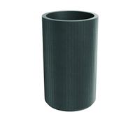 Pot Coro Round High Graphite Ø48 x 80